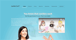 Desktop Screenshot of cavitiessuck.com