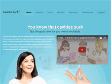 Tablet Screenshot of cavitiessuck.com